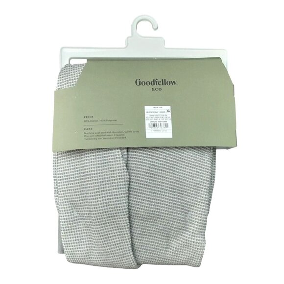 Goodfellow & Co Mens Thermal Pants Medium Size Gray Rib Knit Cuffs Comfort Cozy - Picture 2 of 2